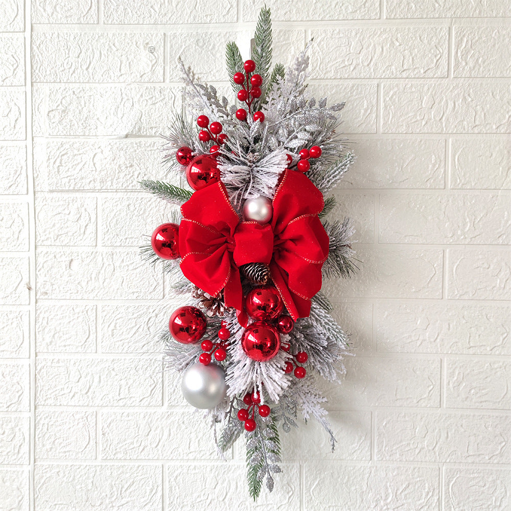 4-Christmas Stair Decoration Stair Garland Hangings Christmas Scandinavian Home Scene Layout Christmas Amazon New Products
