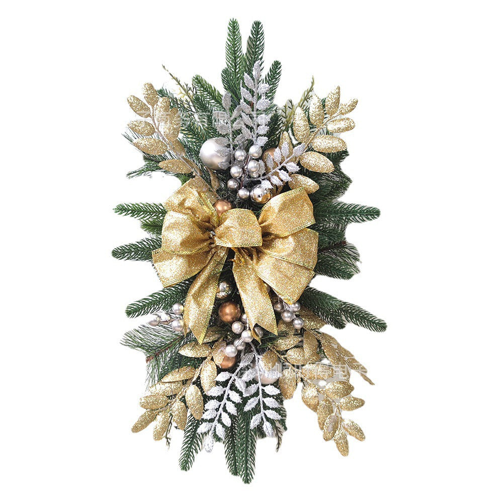 4-Christmas Stair Decoration Stair Garland Hangings Christmas Scandinavian Home Scene Layout Christmas Amazon New Products