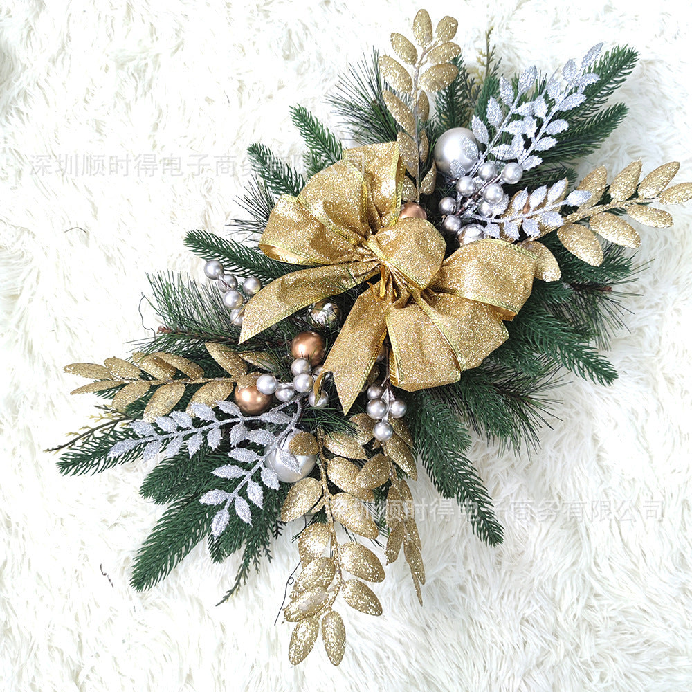 4-Christmas Stair Decoration Stair Garland Hangings Christmas Scandinavian Home Scene Layout Christmas Amazon New Products