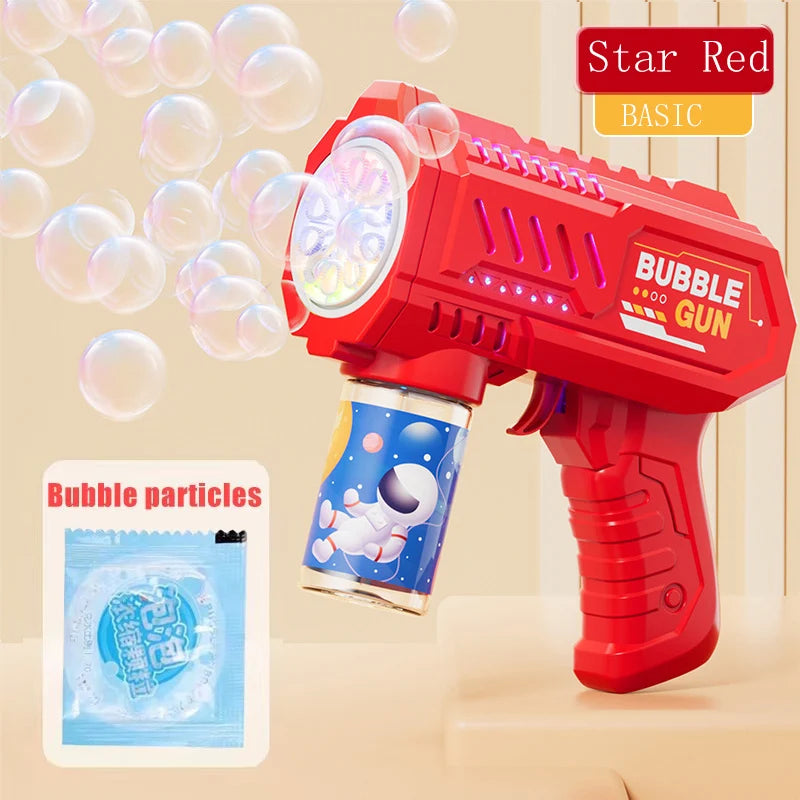 1-Automatic Bubble Gun – Rocket Bubble Machine Toy for Kids