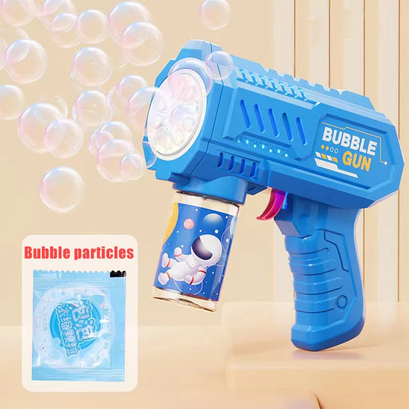 1-Automatic Bubble Gun – Rocket Bubble Machine Toy for Kids