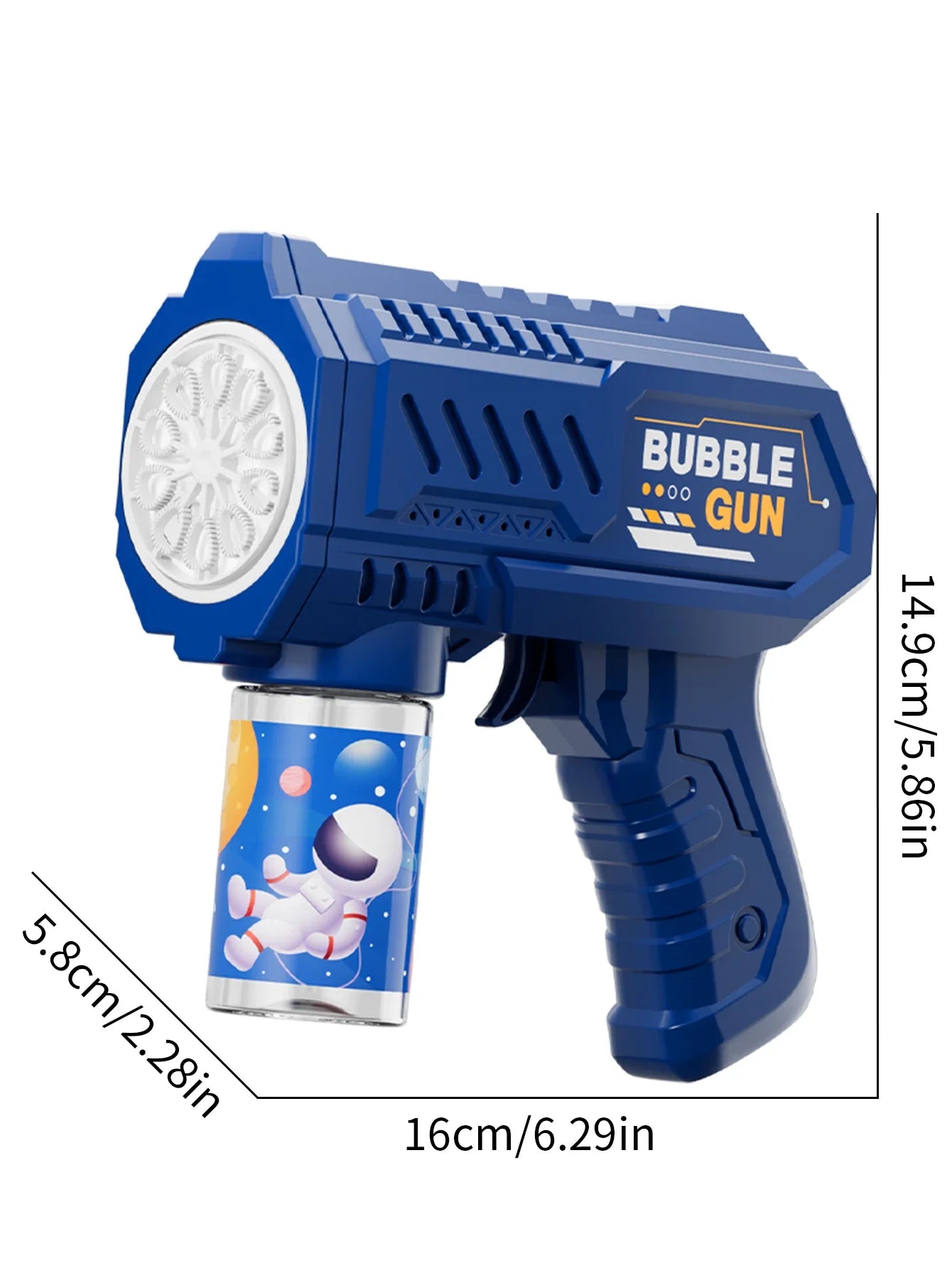 1-Automatic Bubble Gun – Rocket Bubble Machine Toy for Kids