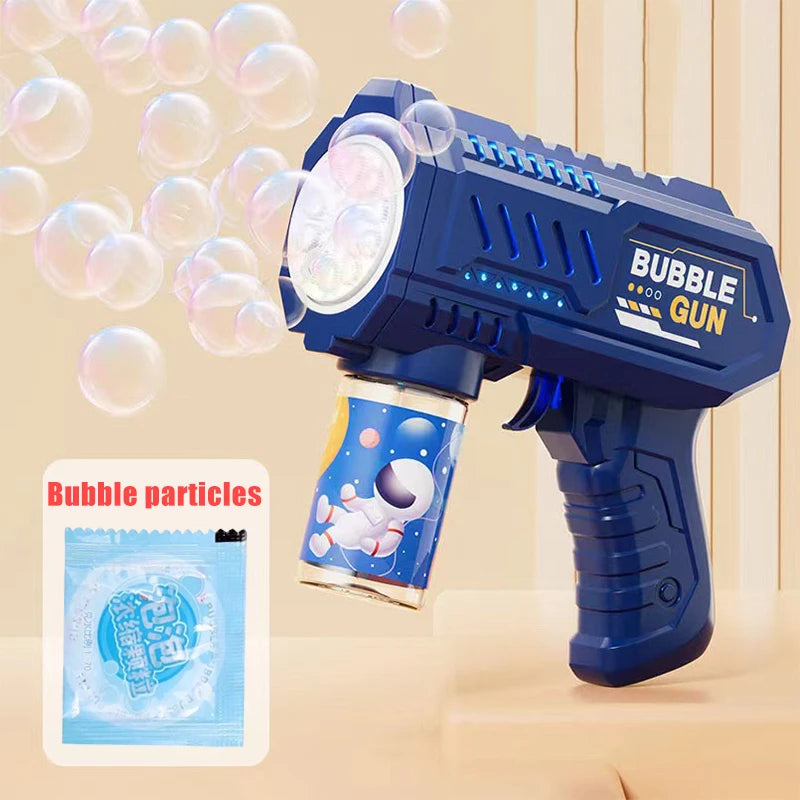 1-Automatic Bubble Gun – Rocket Bubble Machine Toy for Kids