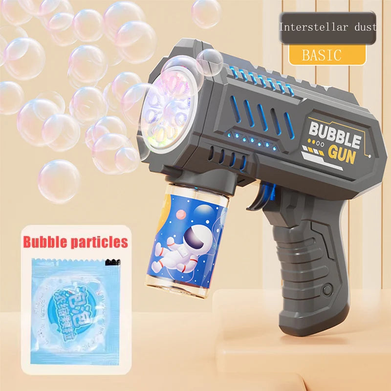 1-Automatic Bubble Gun – Rocket Bubble Machine Toy for Kids